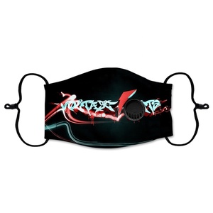 Diseños personalizados Algodón reutilizable impreso hermosa máscara facial negra máscara negra <span class=keywords><strong>con</strong></span> <span class=keywords><strong>filtro</strong></span> - Product Image 6