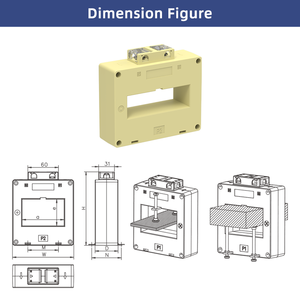 Yada điện áp thấp 660V AC 100A đến 7500A đầu ra 5A hoặc 1A độ chính xác cao lớp 0.2S 0.2 0.5 0.5S Đồng cuộn dây hiện tại biến áp - Product Image 6
