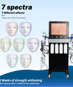 Nouvelle bulle vide points noirs dissolvant peau hydrofaciaux hydrodermabrasion eau hydraulique jet d'oxygène facial Hydra beauté Machine - Product Image 6