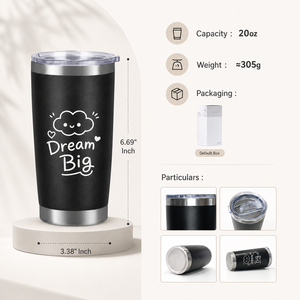 <b>Double</b> <b>Wall</b> Stainless Steel Beer Mug Vacuum Insulation 6-12 Hours Thermal Performance Includes Straw-for Travel Outdoor Use - Product Image 4