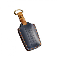 Housse de clé de luxe en cuir véritable personnalisée pour SUV à énergie nouvelle Tank 300/400/500 – Accessoire porte-clés de protection haut de gamme