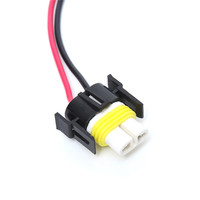 Ampoule LED HID pour phare de voiture H11 H8 H9, faisceau de câblage électrique