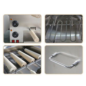 Máquina Eléctrica para Hacer Conos de Chimney Cake, Rodillo para Kurtos Kalacs, en Oferta - Product Image 3