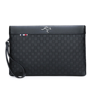 Borsello da Uomo in <span class=keywords><strong>Pelle</strong></span> PU a Prezzo di Fabbrica, Borsa a Busta Grande Capacità, Pochette Casual in <span class=keywords><strong>Morbida</strong></span> <span class=keywords><strong>Pelle</strong></span> e Portafoglio - Product Image 5