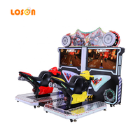 Loson Flaming VS 3d fun motor racing car moto bike gp simulateur arcade machine jeux à pièces