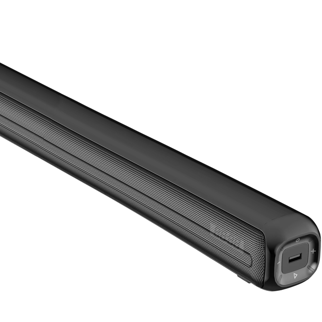40 Watts Mini Sound Bar with ARC/AUX/Coaxial/U DISK Smart TV Bluetooth Soundbar for TV/PC/Gaming/Projectors