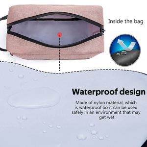 Travel <b>Toiletry</b> <b>Bag</b> Waterresistant Shaving <b>Bag</b> Foldable Storage <b>Bags</b> for <b>Toiletries</b> Accessories - Product Image 2