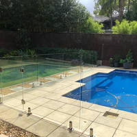 Robinet en verre en acier inoxydable Duplex 2205 de haute qualité rond pour balustrades en verre mains courantes garde-corps en verre