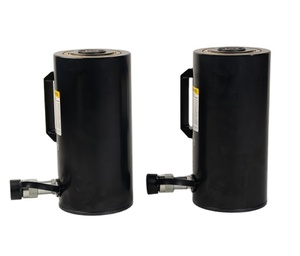 แม่แรงไฮดรอลิกอะลูมิเนียม RAC-504 ขนาด 50 ตัน ระยะชัก 100 มม. แบบกระบอกเดี่ยว ใช้แทน Enerpac สำหรับยกของหนัก - Product Image 1