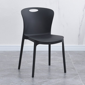 Contemporary Nordic Style Outdoor Plastic <strong>Chairs</strong> Stackable <strong>Space</strong> <strong>Saver</strong> Dining <strong>Chairs</strong> Multipurpose Cafe Party <strong>Chairs</strong> for Events - Product Image 6