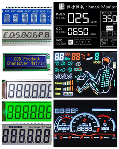 <span class=keywords><strong>TN</strong></span> Gray Film COG Écran LCD VA à ultra-haut contraste Grand angle de vision avec fond noir <span class=keywords><strong>et</strong></span> texte blanc - Product Image 1
