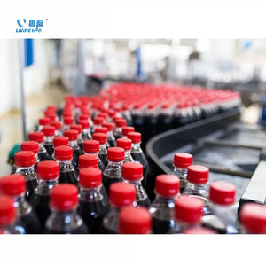 Automatische rotatievulmachine voor 500ml en 2L plastic/glazen flessen, voor olie, gemengde fruitvloeistoffen, koolzuurhoudende dranken, vitaminen en water. - Product Image 2