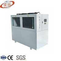 Refroidisseur d'eau industriel à glycol Honeywell R32/R404A/R134A/R407C, système 20HP 60KW, refroidi par air