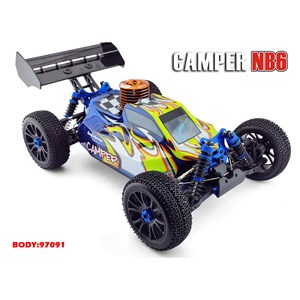 Pas cher HSP 94970 CAMPER <span class=keywords><strong>1</strong></span>:<span class=keywords><strong>8</strong></span> 2.4G Voiture RC à essence 4WD <span class=keywords><strong>Buggy</strong></span> tout-terrain avec 26CXP Nitro Engine RTR Parts - Product Image 1