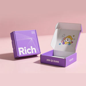 Cajas <span class=keywords><strong>de</strong></span> Embalaje Biodegradables al por Mayor, Cajas <span class=keywords><strong>de</strong></span> Cartón Corrugado para Envíos, Cajas <span class=keywords><strong>de</strong></span> Paquetería con Impresión <span class=keywords><strong>de</strong></span> Logotipo Personalizado - Product Image 1