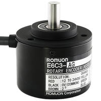 Encodeur rotatif absolu OM-RON E6C3-AG5C 1024P/R avec sortie NPN pour l'automatisation