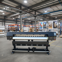 Vente directe d'usine - Traceur de bannières flexibles haute résolution 1,9 m 1440 dpi - Imprimante grand format à solvant écologique