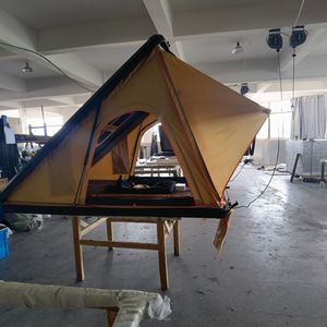 Carpa de Techo para Auto Trigone de Aleación de Aluminio, Apertura Automática Rápida, Una Habitación, Tres Estaciones, Tela Oxford de Poliéster, Carcasa Rígida - Product Image 1