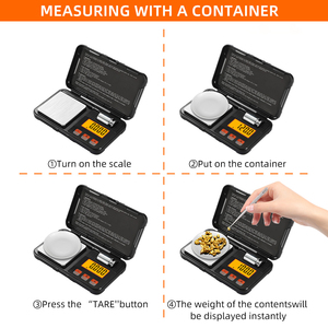 신제품 조정 가능한 자동 보석 저울 무게 0.01g LED 무게 그램 디지털 최고의 포켓 골드 스케일 사용자 정의 디지털 도구 Sc - Product Image 4