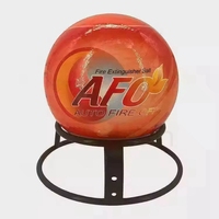 Extincteur Automatique Portable à Poudre Sèche ABC 1,3 kg – Balle d'Extinction en Acier Métallique