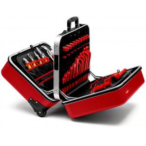 Knipex-98 99 15 toolcase ถุง4003773084341ไฟฟ้า 'bigt Win move red'' - Product Image 1