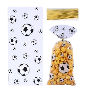 Bolsas <span class=keywords><strong>de</strong></span> Plástico Transparente OPP con Temática <span class=keywords><strong>de</strong></span> Fútbol para Dulces y Regalos, con Cierres <span class=keywords><strong>de</strong></span> Alambre para Fiestas <span class=keywords><strong>de</strong></span> Cumpleaños y Eventos Deportivos - Product Image 2