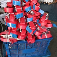 Sangle d'arrimage à cliquet Ergo de 2 pouces, sangle d'arrimage à tirage de 5 tonnes avec longue poignée, sangle de cargaison robuste pour camions et remorques