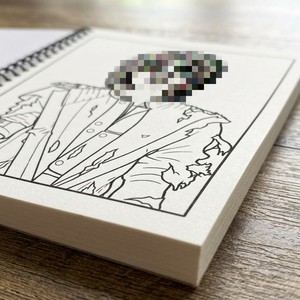 Livre de coloriage pour adultes ZS-PC0050 : L'icône légendaire – Conception originale, artisanat papier de difficulté élevée pour les détaillants en ligne - Product Image 2