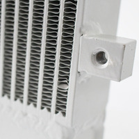 Nouveau refroidisseur HM en aluminium pour compresseur d'air, échangeur de chaleur à plaques ailettes, refroidisseur combiné air/huile pour compresseur à vis