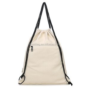 <strong>Drawstring</strong> Backpack <strong>Bag</strong> Best Selling Cotton <strong>Waterproof</strong> Unisex Pp <strong>Bags</strong> Packing 100% Cotton Canvas 1-7 Days 35*41*58cm - Product Image 1