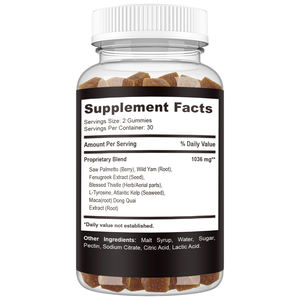 Gummies OEM Maca <span class=keywords><strong>Gingembre</strong></span> pour l'agrandissement et le rehaussement des fesses, effet BBL - Product Image 4