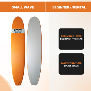 Vente en gros d'usine OEM de planches de surf |   Planche de surf 9'2" 77L en fibre de verre souple, entièrement en EPS, époxy, sous vide, idéale pour débutants et la location - Product Image 4