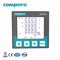 Compteur de panneau numérique Enregistreur de données Compteur de consommation d'énergie RS485 Analyseur de qualité de puissance triphasé