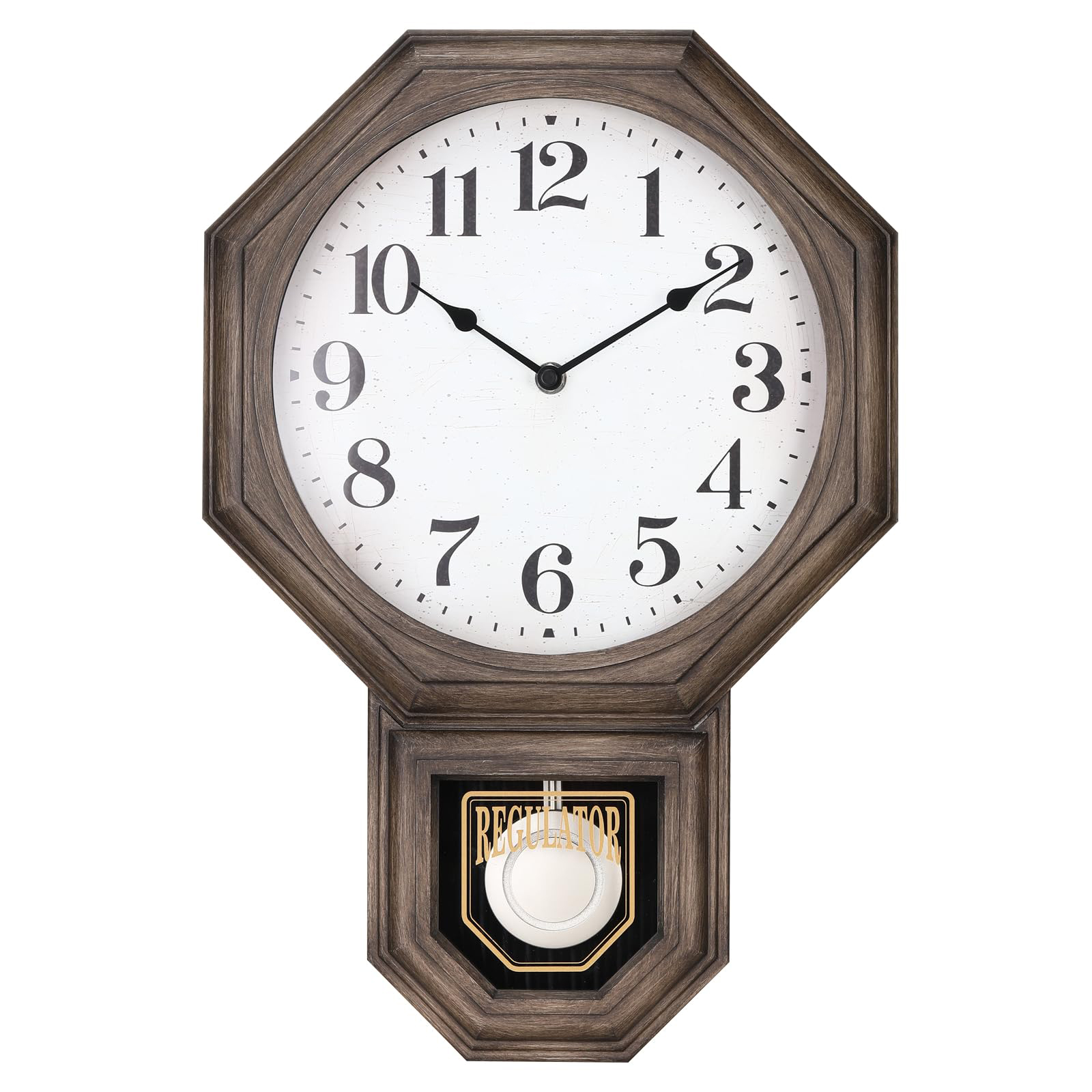 Atractivo Atemporal con el Elegante relojes de pared regulador