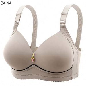 Soutien-gorge push-up respirant grande taille pour femme, avec dentelle fine et tissu lisse, bonnets ajustables – Idéal pour l'été - Product Image 1
