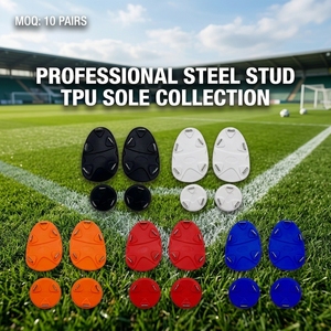 Wholesale Custom Self-adhesive Baseball Cleat <strong>Soles</strong> Split Design TPU Wearable <strong>Stick</strong> on Cleat Pads for Sneaker Modification - Product Image 5