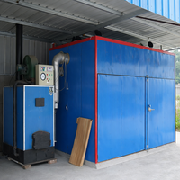 Ecologische biomassa-heteluchtoven voor houtdroging met hoge thermische efficiëntie en energiebesparende technologie