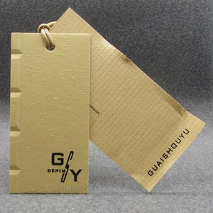 Mới Nhất Đơn Giản Phong Cách Thiết Kế Thương Hiệu Hàng May Mặc <span class=keywords><strong>Tag</strong></span> Lụa Màn Hình In Ấn Treo Thẻ, Quần Áo Nghệ Thuật Giấy Treo Thẻ - Product Image 3