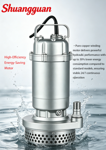 <span class=keywords><strong>Pompe</strong></span> submersible monophasée QDX en acier inoxydable 316, 220V, 6m³/h, <span class=keywords><strong>pour</strong></span> alimentation en eau domestique, avec tuyauterie de 40mm et hauteur de refoulement de 24m - Product Image 5