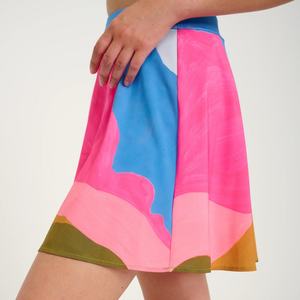 Faldas Deportivas Personalizadas con Diseño Floral, Falda Moderna para Mujer, Estilo de Vida Activo, Falda con Estampado Vintage para Golf y Tenis - Product Image 5