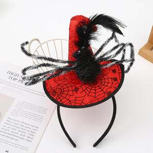 ربطة رأس جديدة هالويين-ربطة رأس عنكبوت مضحكة-إكسسوارات شعر فريدة لحفلات مهرجان الأطفال - Product Image 4