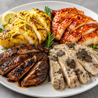 Pechuga de Pollo Gourmet Congelada para Exportación |   Snacks para Fiestas, Deliciosos, Mejor que Pollo Frito, Papas Fritas y Chips