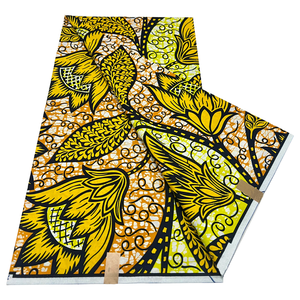 <span class=keywords><strong>Telas</strong></span> Africanas Estampadas de la Mejor Calidad, Material de Algodón Encerado, Venta al por Mayor de 6 Yardas de Tela Encerada Holandesa <span class=keywords><strong>para</strong></span> Confección de <span class=keywords><strong>Vestidos</strong></span> - Product Image 3