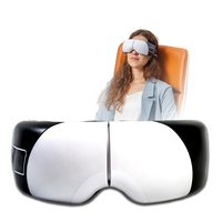 Großhandel Smart Electric Vibration beheizte Therapie Augen massage gerät aus der chinesischen Fabrik mit Luftdruck funktion