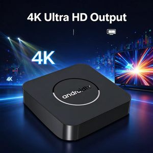 Boîtier <span class=keywords><strong>TV</strong></span> Android Q3PRO Allwinner H313 Lecteur multimédia 4K Ultra HD avec télécommande vocale Bluetooth - Product Image 3