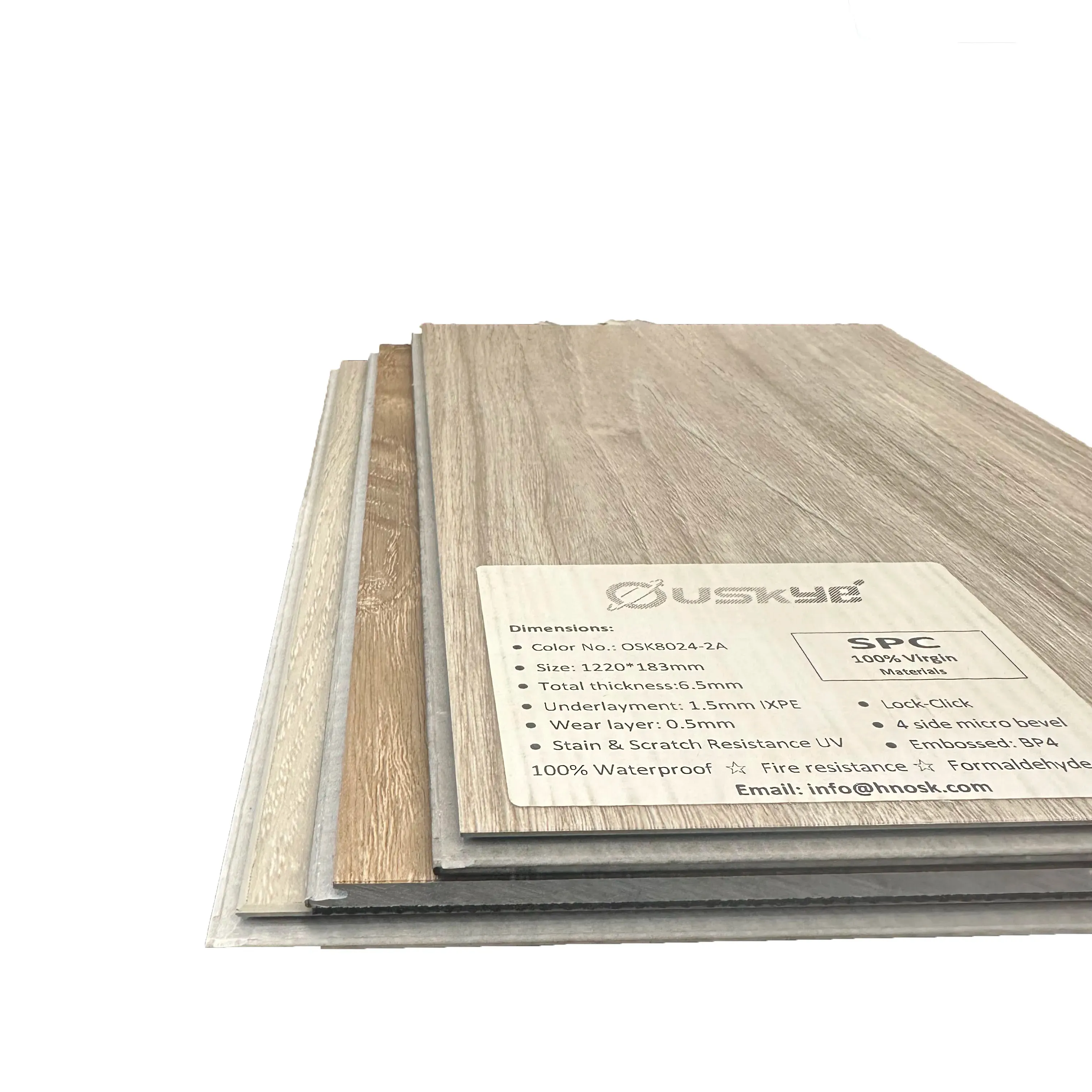 Factory Direct sales Anti scratch pisos de pvc lvt 6mm luxury vinyl plank flooring