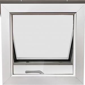 Fenêtres à auvent de conception française moderne, marque de premier plan, rupture de pont <span class=keywords><strong>thermique</strong></span>, aluminium à <span class=keywords><strong>double</strong></span> <span class=keywords><strong>vitrage</strong></span>, moustiquaire en acier inoxydable, volet à lamelles - Product Image 5