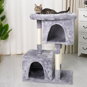 Cat climbing <b>frame</b>, cat bed, cat tree, cat bed, large cat stand, all-season cat supplies manufacturer wholesale - Product Image 1