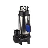 Pompe à eaux usées submersible anti-colmatage en acier inoxydable avec turbine à vortex et interrupteur à flotteur automatique pour drainage de cuisines commerciales