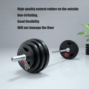 In Stock 50mm 2.5-20kg Rubber & <b>Cast</b> <b>Iron</b> Deep Dish Change <b>Plate</b> Weight <b>Plates</b> with Reinforced Center for Maximum Durability - Product Image 5